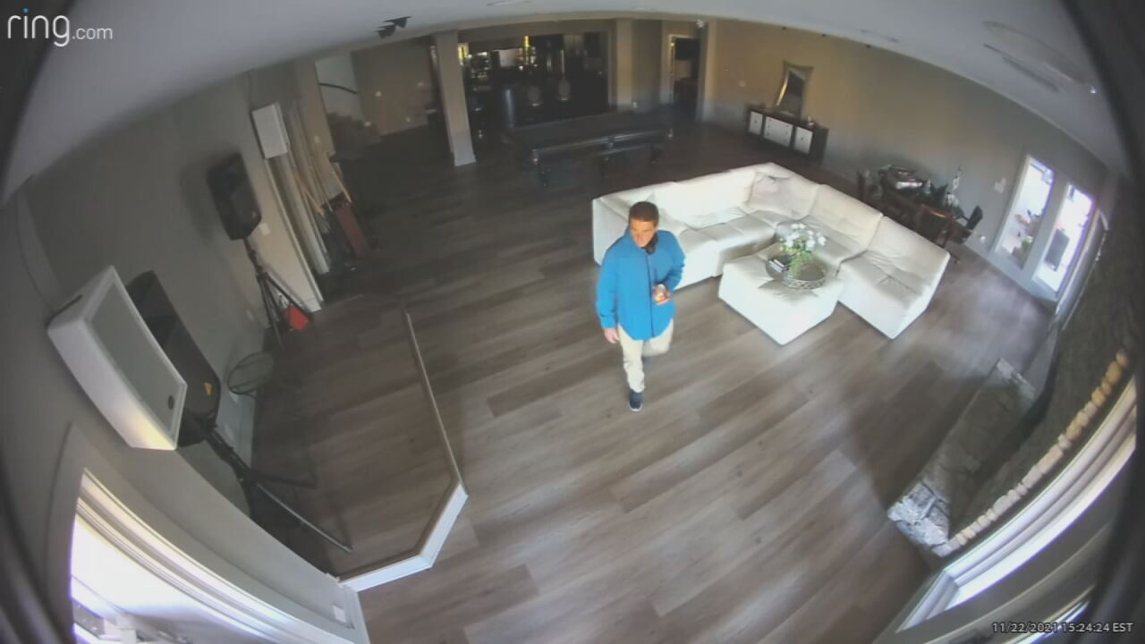 Thief caught on camera taking beers, chips at Anchorage home